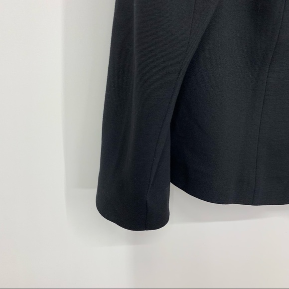 Adrianna Papell Black Sequin Lapel Lightweight Ponte Blazer New Nwt Size Medium - Picture 10 of 16